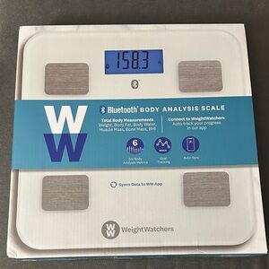 Weight Watchers Bluetooth Body Analysis Scale - Brand New
